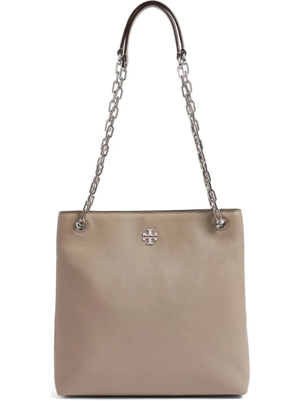Tory Burch Frida Swingpack Leather Crossbody Bag, French Gray